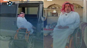 مواطن في الجوف يتحدى الإعاقة ويتزوج 3 نساء ويؤسس أسرة بـ 12 ابنا وبنتا